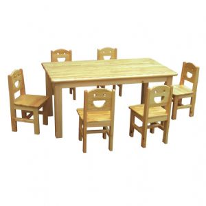 Tables seriesMT-0101-原木六人桌